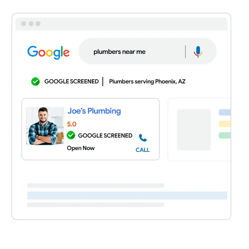 Marketing ROI reporting dashboard for home services